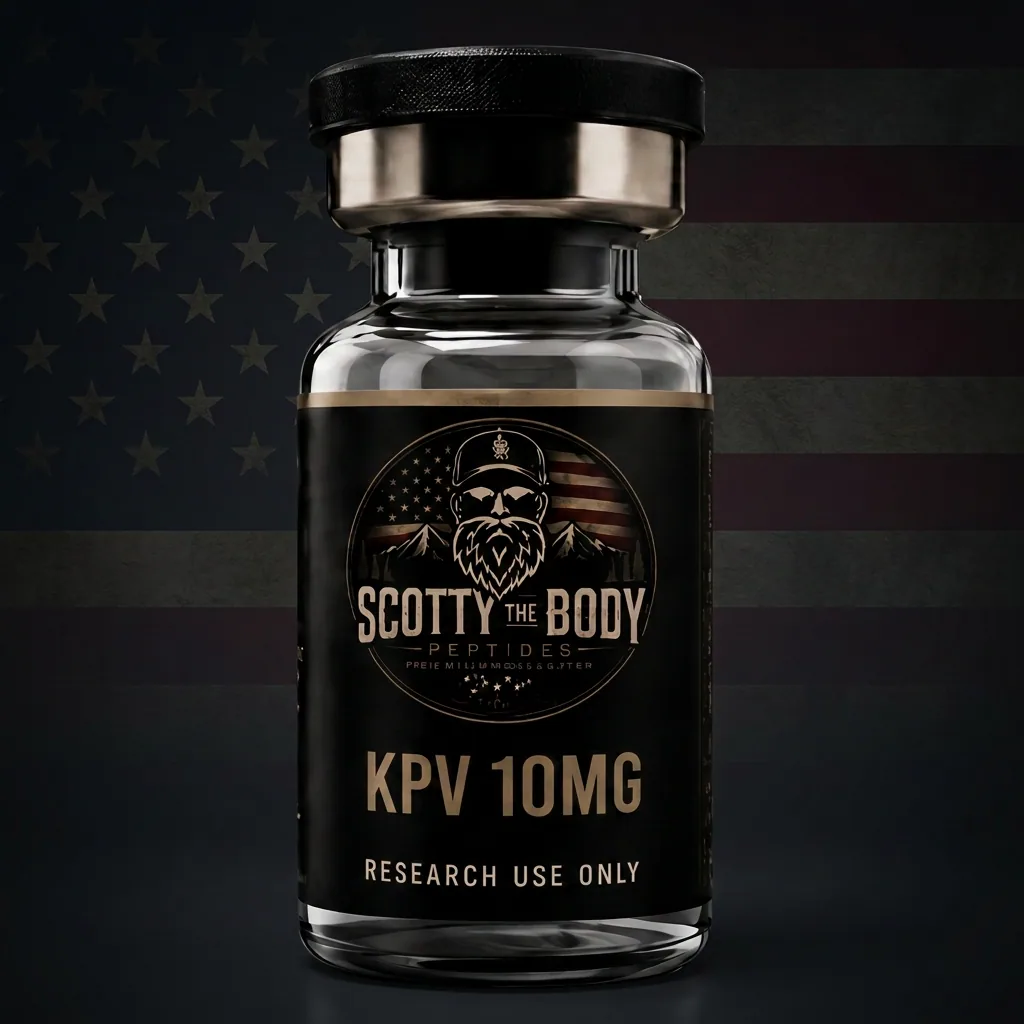 KPV research peptide vial