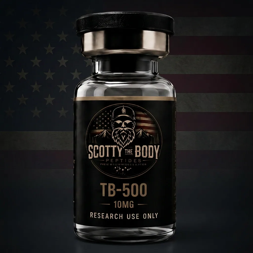 TB-500 research peptide vial
